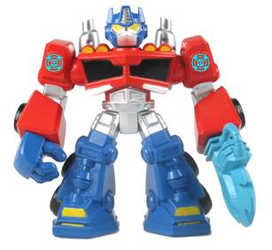 TRANSFORMERS Rescue Bots Mini Con Optimus